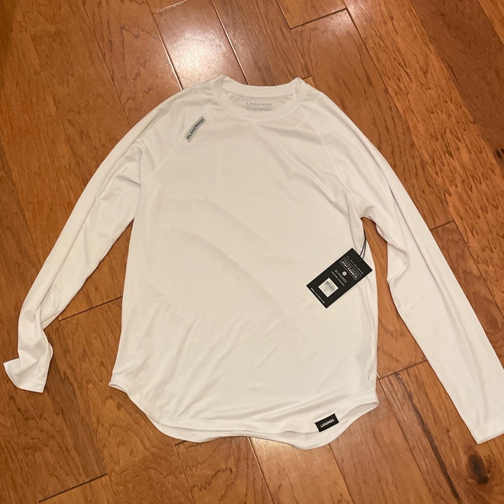 LEGENDS White Long Sleeve Men's Dri-Fit